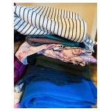 Pretty Pink Paisley, Plaids, Solids of Fabric Remnants