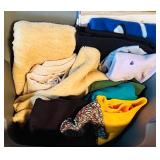 Bin Filled with Quality Variety of Medium and Small Fabric Remnants