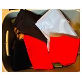 Bin Filled with Quality Variety of Medium and Small Fabric Remnants