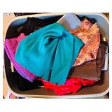 Bin Filled with Quality Variety of Medium and Small Fabric Remnants