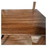 Mid Century Modern Wooden Bookshelf with Open Shelving