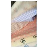 Sweet Pastels and Fun Colored Fabric Remnants