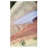 Sweet Pastels and Fun Colored Fabric Remnants