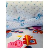 Sweet Pastels and Fun Colored Fabric Remnants