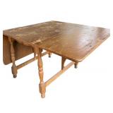 Vintage Drop Leaf Farmhouse Table