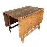 Vintage Drop Leaf Farmhouse Table