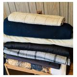 Variety of Large Fabric Remnants/ Yardage