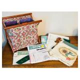 Adorable Cut and Sew Projects with Collapsible Sewing Basket