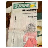 Adorable Cut and Sew Projects with Collapsible Sewing Basket