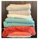 Cozy Faux Fur and Fleece Yardage in Solid Colored Fabric