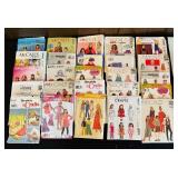 Variety of Vintage Sewing Patterns