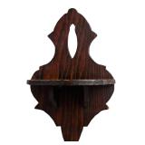 Vintage Wooden Home Decor Items including Candle Holders