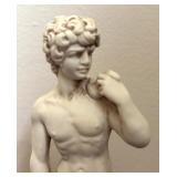 David Italian Renaissance Sculpture by Michelangelo - Reproduction