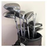 Golf Bag with Golf Clubs by Tommy Armour, GT Xtreme, Adams and More!