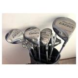 Golf Bag with Golf Clubs by Tommy Armour, GT Xtreme, Adams and More!