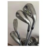 Golf Bag with Golf Clubs by Tommy Armour, GT Xtreme, Adams and More!