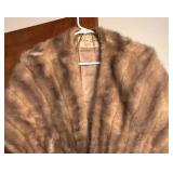 Vintage Fur Shrug by Kruse-Gross