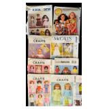 Variety of Sewing Patterns including Doll Clothing Patterns
