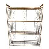 Vintage Decorative Metal Shelf