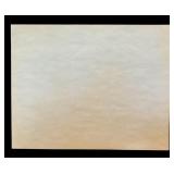 Vintage Framed Colored Engraving of the Public Square Green, New Haven, CT