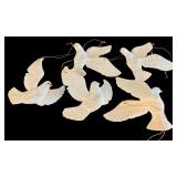 Assorted Christmas Ornaments including Ceramic Ornaments