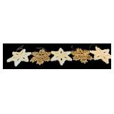 Assorted Christmas Ornaments including Ceramic Ornaments