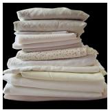 Grouping of Neutral Colored Fabric Remnants