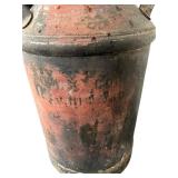 Vintage Farmhouse Dairy Metal Milk Can