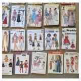Collection of 35 Vintage Sewing Patterns from Simplicity, McCalls, Butterick, and More