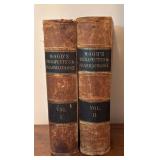 Collection of 6 Antique Medical Books with Leather Bindings