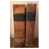 Collection of 6 Antique Medical Books with Leather Bindings