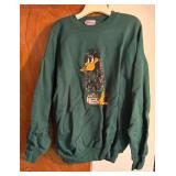 Collection of 4 Holiday-Themed Sweatshirts, Various Sizes