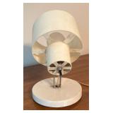 Vintage Adjustable White Lamp with Unique Design