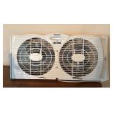 Holmes Twin Window Fan with Adjustable Speeds