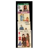 Variety of Sewing Patterns including McCalls, Butterick and More