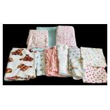 Variety of Fabric in Bears, Hearts, Rainbows and More