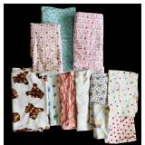 Variety of Fabric in Bears, Hearts, Rainbows and More