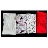 Cozy, Winter Themed Fabric Remnants