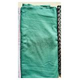 Four Large Fabric Remnants