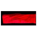 White and Red Large Incredibly Soft Fabric Remnants