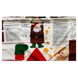 Two Christmas Cut and Sew Projects including a Yuletide Treasures Christmas Stocking Pattern
