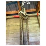 Engine, Transmisstion & Chain Hoist