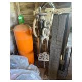 Antique Hand Crank Drill Press