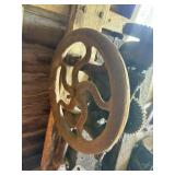 Antique Hand Crank Drill Press