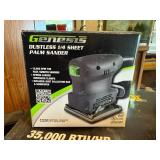 Genesis Dustless 1/4 Sheet Palm Sander