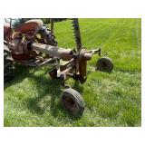 1942 Case DC Tractor with Massey Harris Sickle Mower
