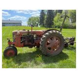 1942 Case DC Tractor with Massey Harris Sickle Mower