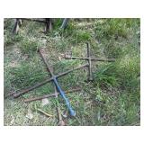 Jacks, Tire Irons, Metal Saw Horses