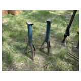 Jacks, Tire Irons, Metal Saw Horses