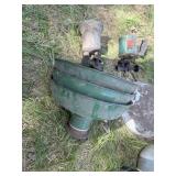 Mixed Vintage Lot - Metal Dairy Tote, Blow Torches, Lights